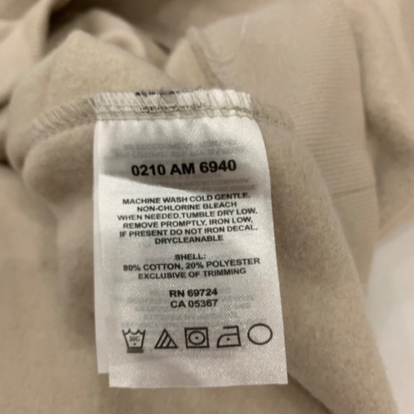 Columbia Bass fish men’s PFG crew neck tan beige green pullover/sweatshirt - Picture 6 of 12